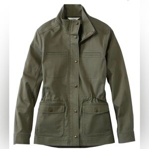 LL Bean Utility Jacket in Deep Olive